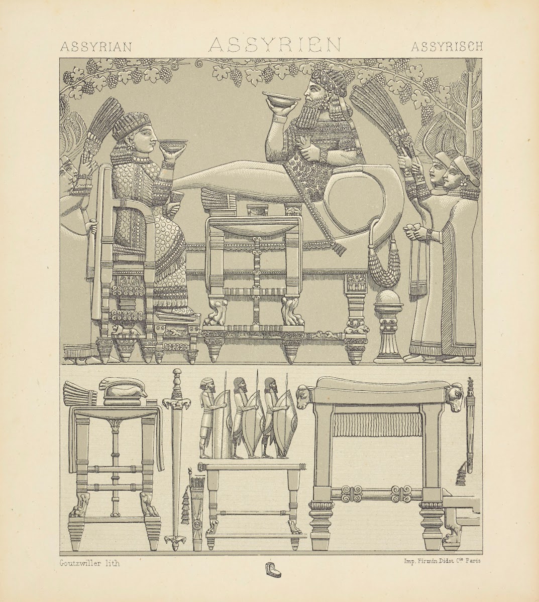 Costumes meubles et objets divers 1876 1888