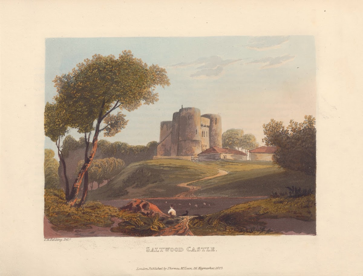 Saltwood Castle 1825