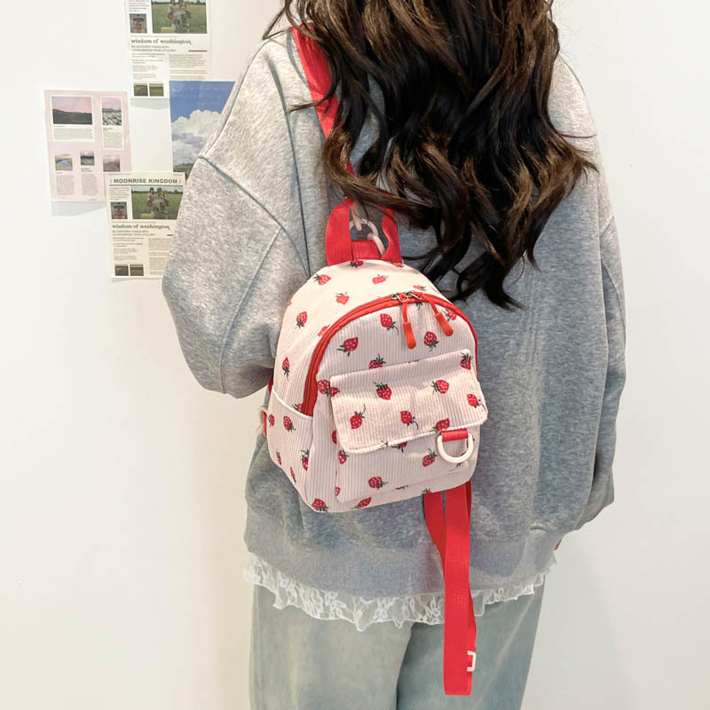Cord Backpack, Cotton, Durable