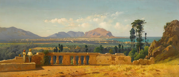Palermo And Mount Pellegrino 1874