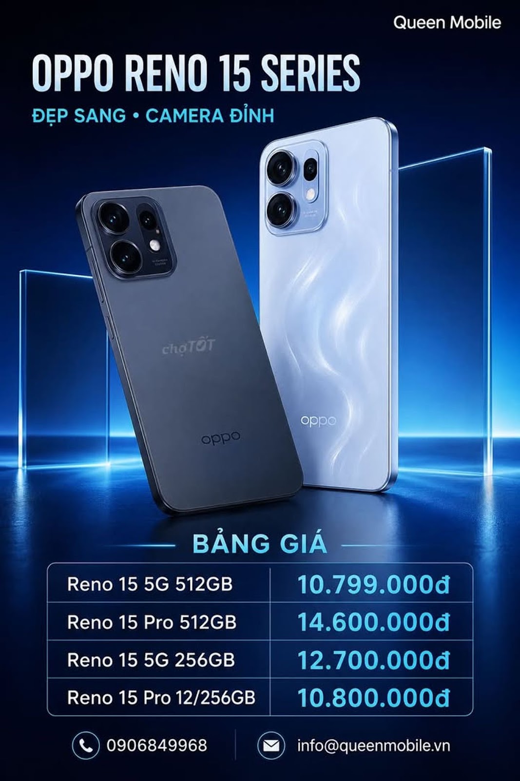 BẢNG GIÁ OPPO RENO 15 – MÁY ĐẸP, CẤU HÌNH MẠNH, GIÁ CỰC HẤP DẪN 

Bạn sẽ chọn OP...