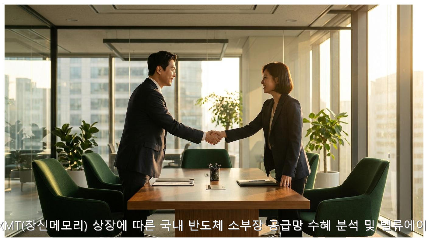 중국 CXMT(창신메모리) 상장에 따른 국내 반도체 소부장 공급망 수혜 분석 및 밸류에이션 전망 핵심 안내 및 분석 인포그래픽 (6)
