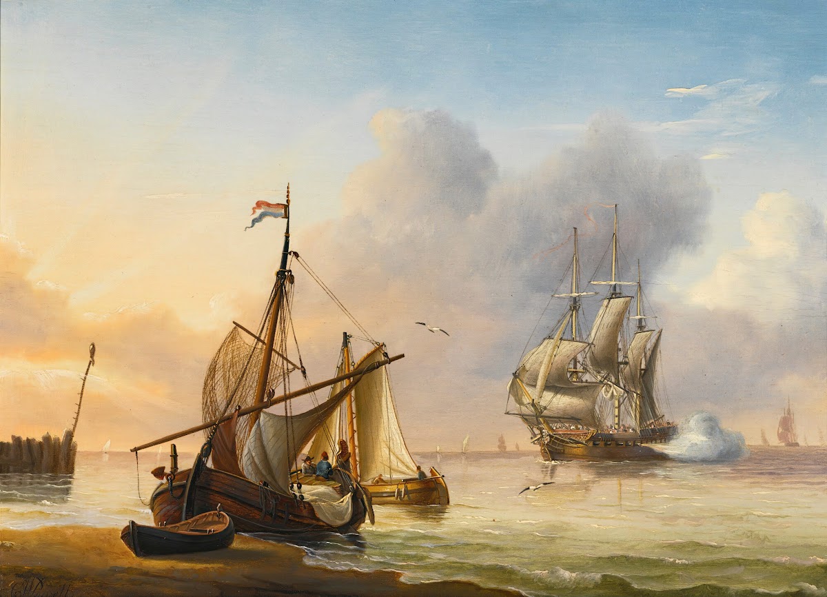 Shipping In A Calm