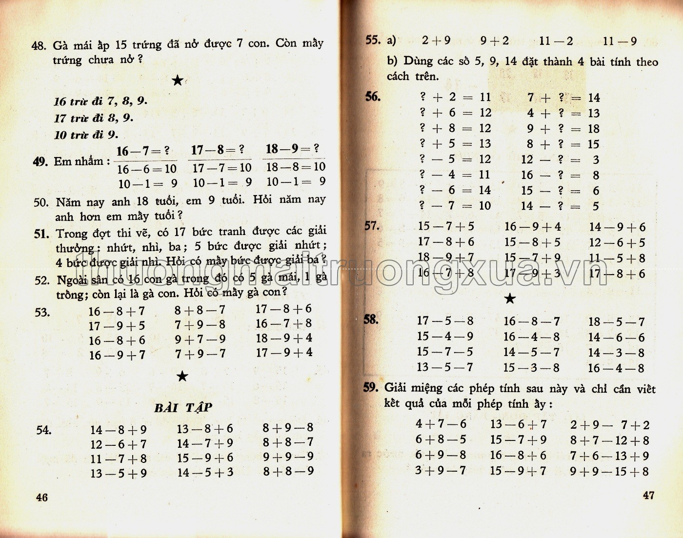 Toán lớp 2 phổ thông (1973) - Trang 120
