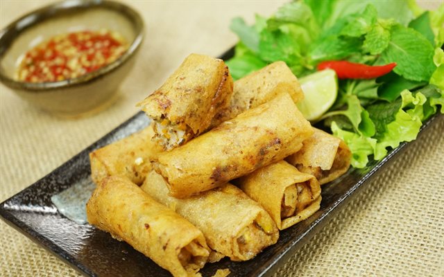 Chả Giò Tôm Bắp