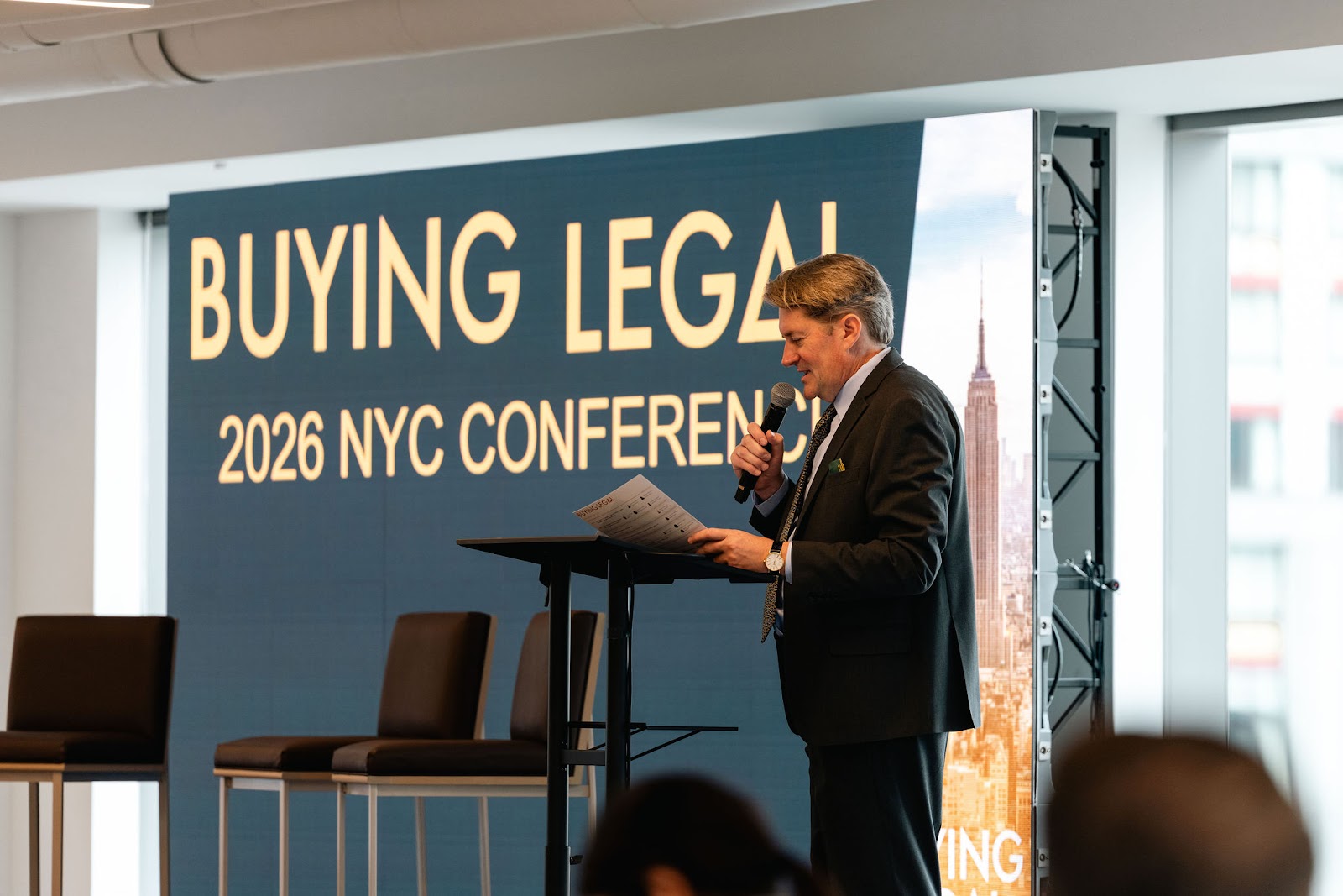 Buying Legal Council NYC 2026 conference photo 64