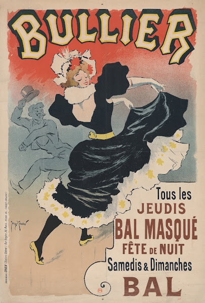 Bullier Tous les jeudis Bal masqué fête de nuit Samedis et dimanches Bal 1896