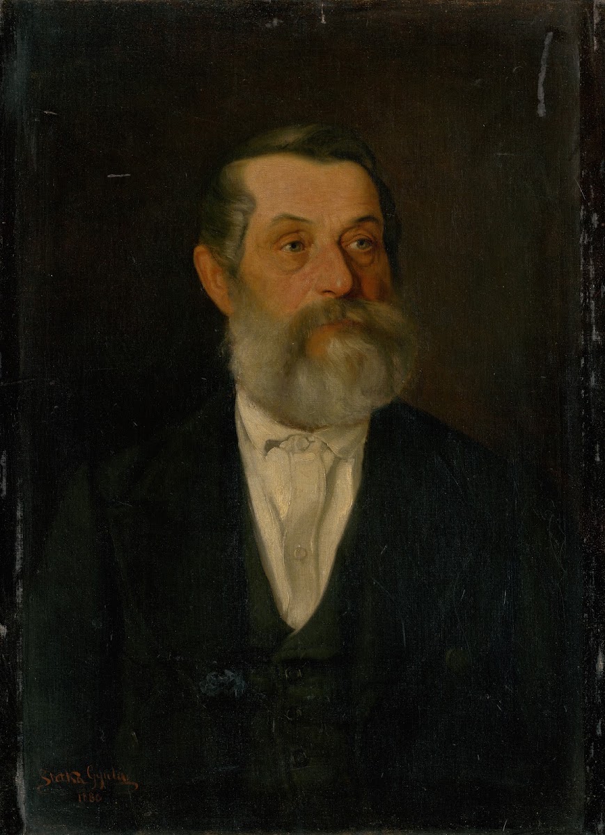 Portrait of an Old Gentleman with Grey Beard 1880