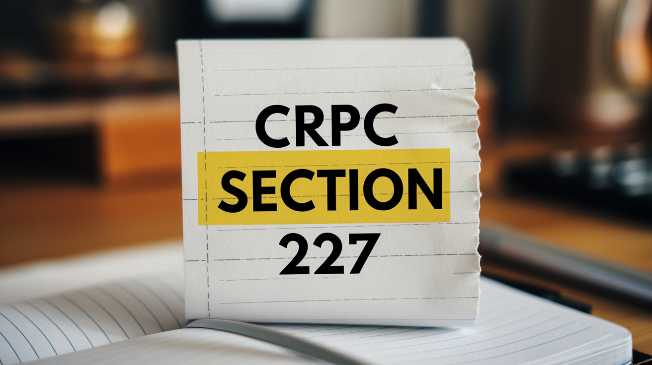 CrPC Section 227 – Discharge of Accused by Magistrate