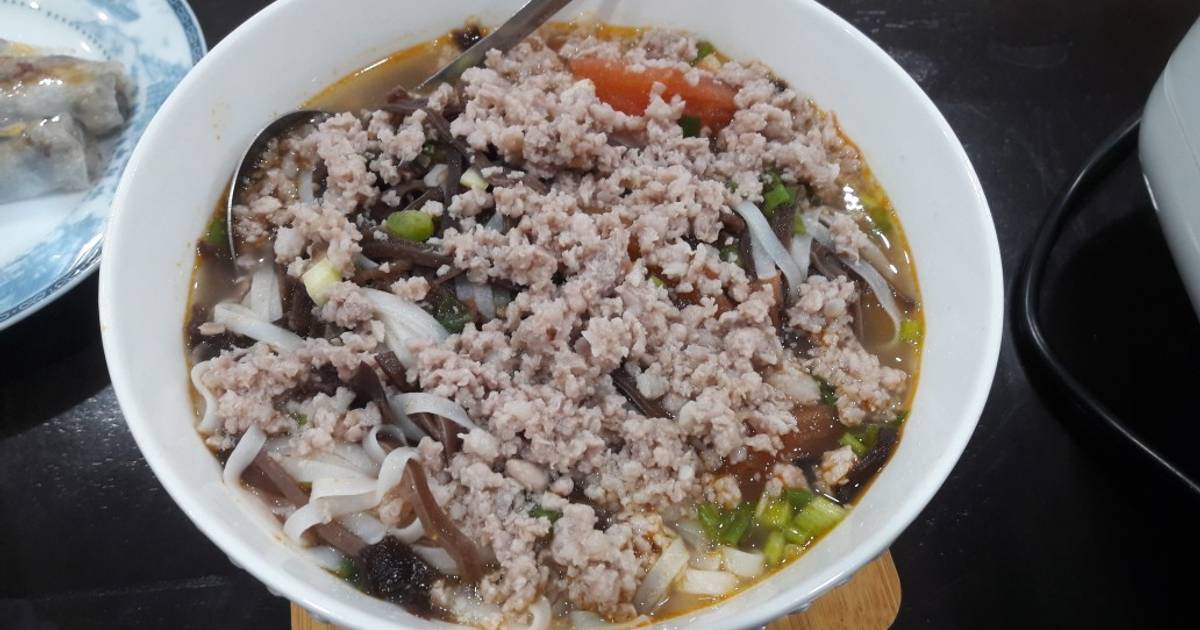 Mì chũ thịt bằm