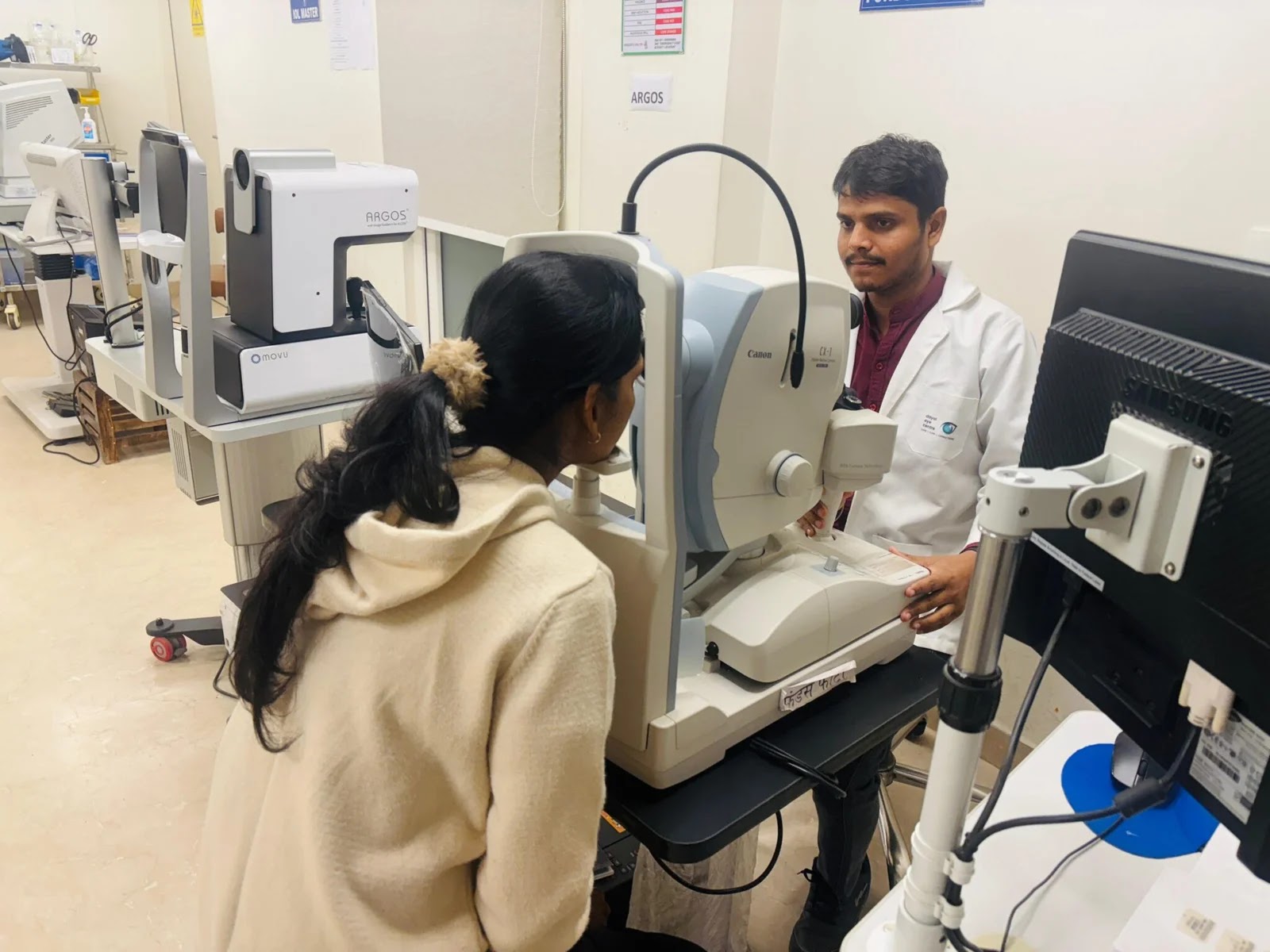 Canon CX-1 retinal camera at Dayal Eye Centre