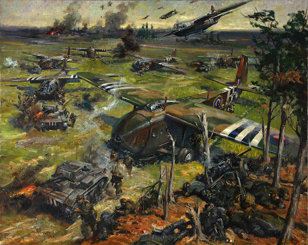 Invasion scene 1944