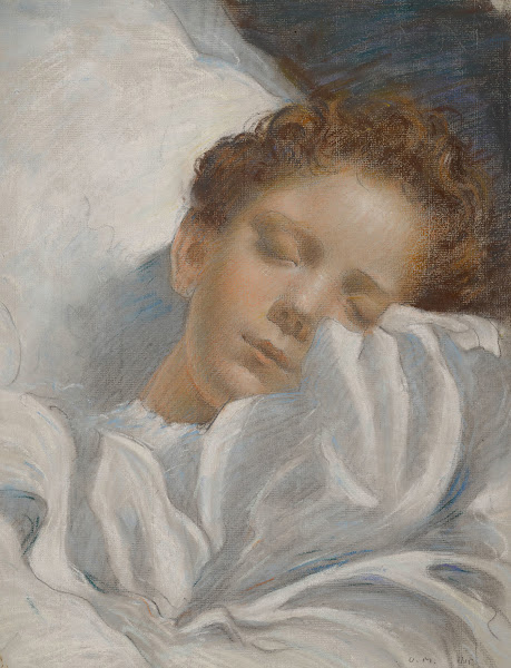 Study Of A Sleeping Child 1915