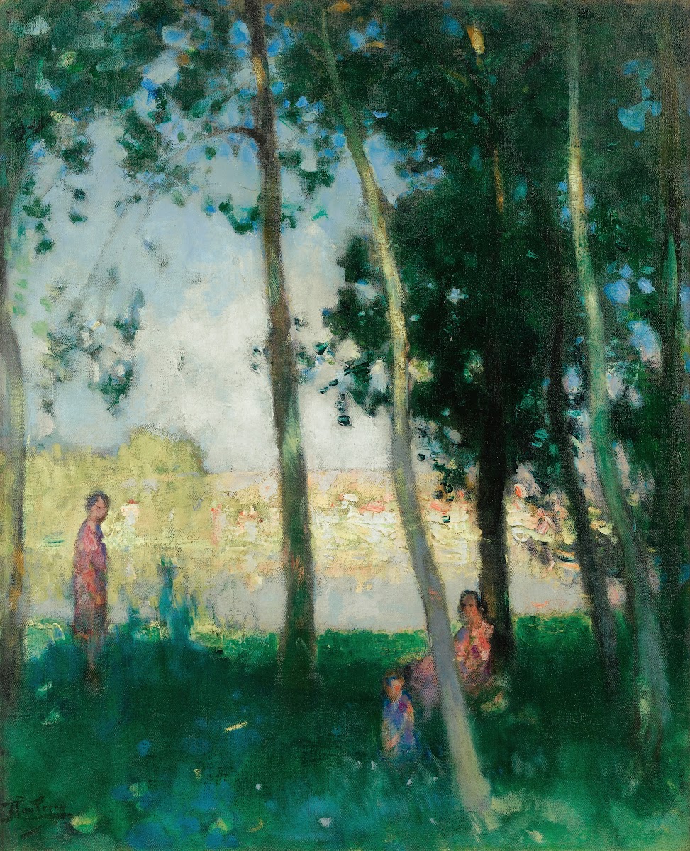 Femmes Au Bord De Leau