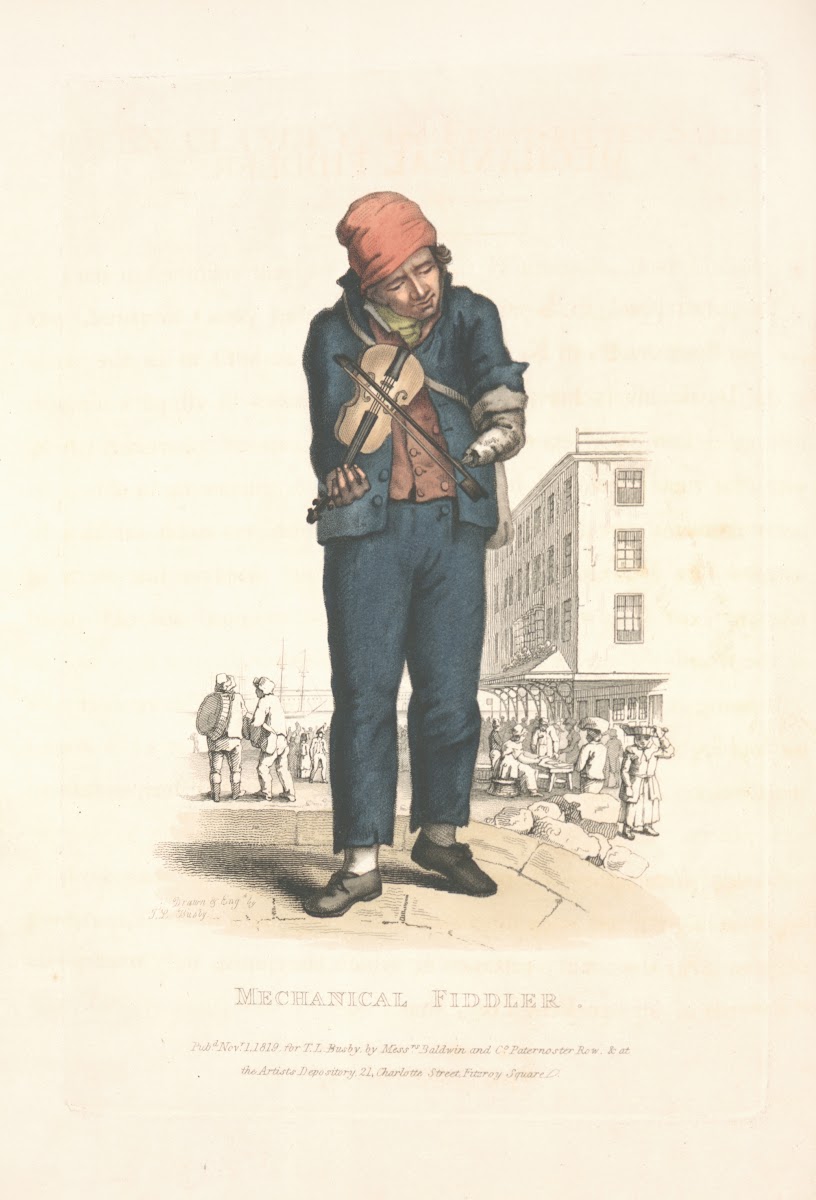 Mechanical fiddler 1820