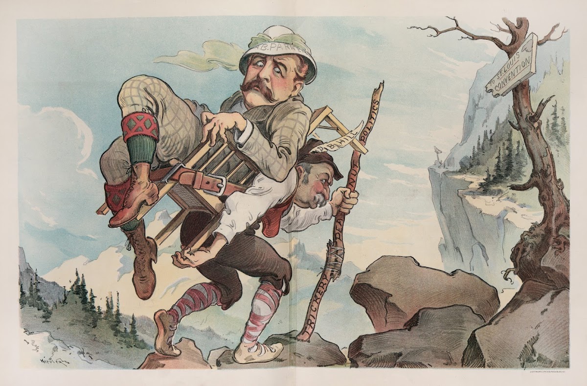 A rocky road and a bad guide 1904