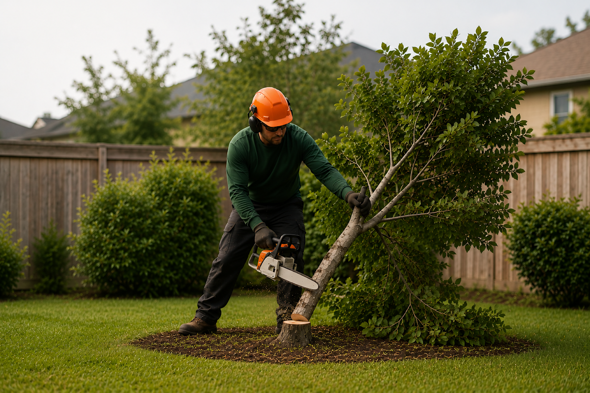 Small Tree Removal / Pruning