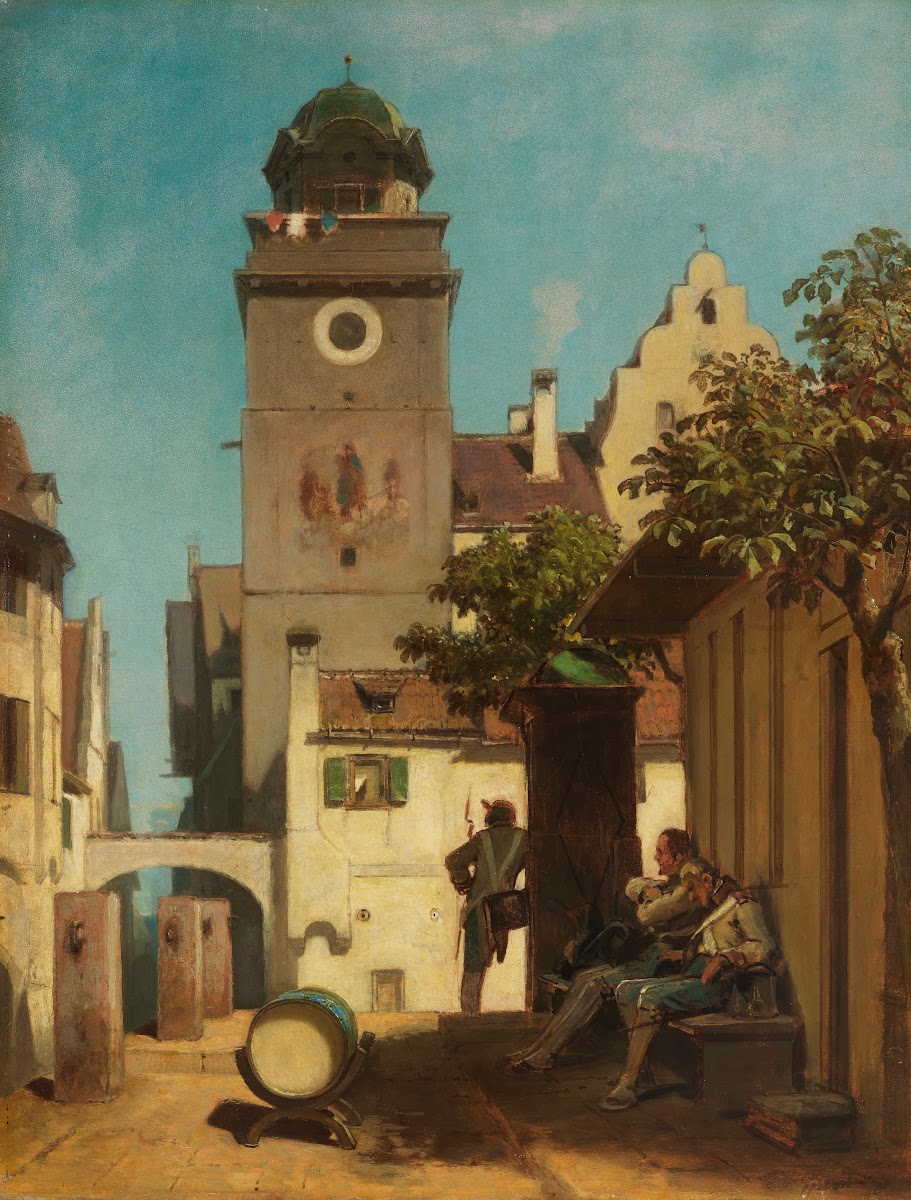 Die Stadtwache ca 1850 55