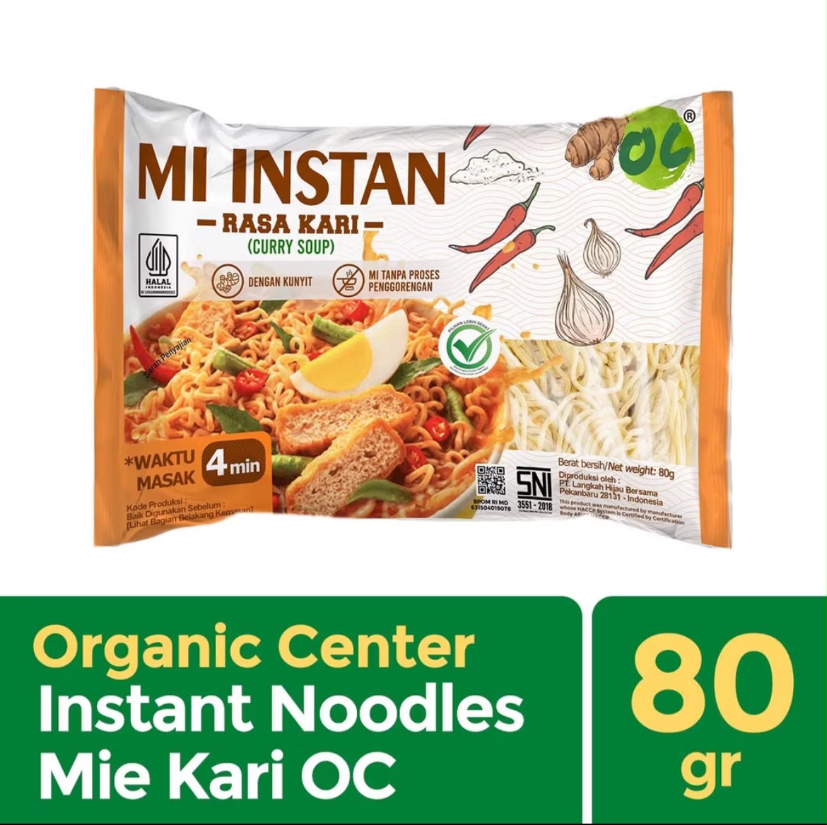 Mie Instan Kuah Kari