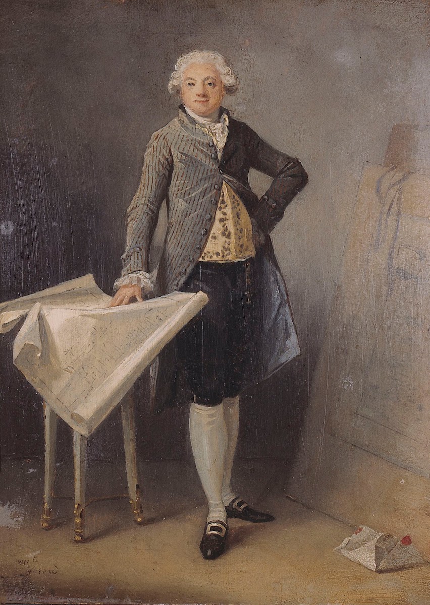 Portrait de larchitecte Claude Nicolas Ledoux 1787