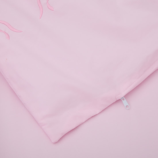 Bedding set for a baby crib 6 el Twins Belle pink