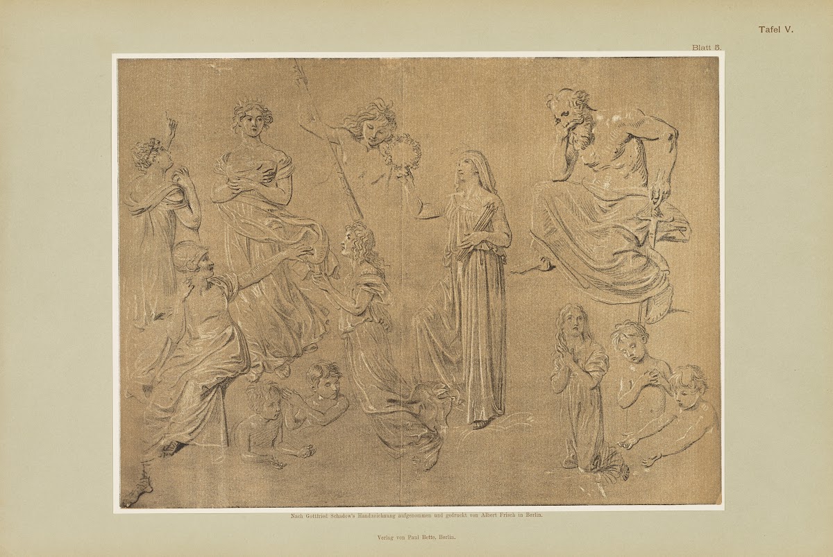 Handzeichnungen von Gottfried Schadow Pl05 1886