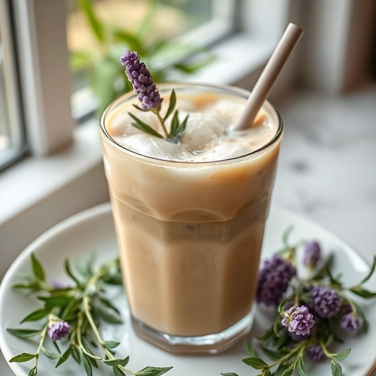 Iced Lavender Matcha Latte – Your Refreshing Spring Sip, Easy Homemade Refreshment