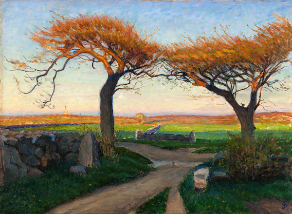Landscape from Halland 1895