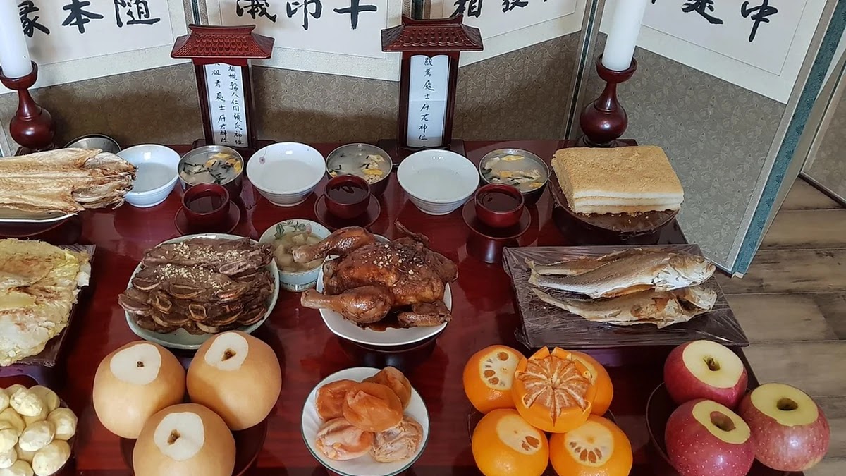 제사상 차림의 기본 구성과