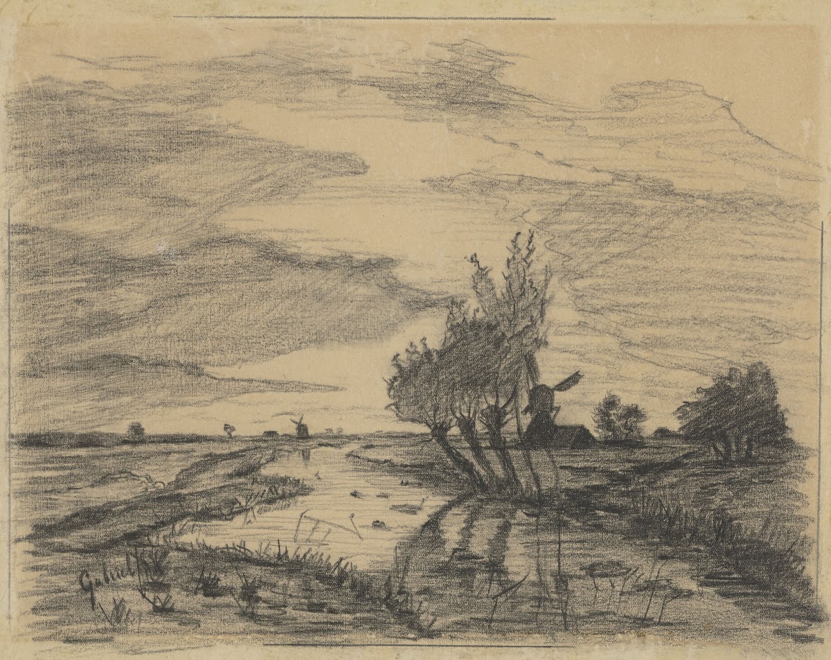 Een wetering bij Abcoude 1838   1903