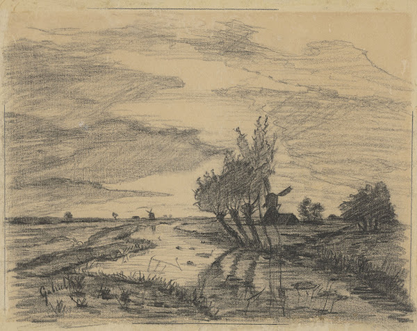 Een wetering bij Abcoude 1838   1903