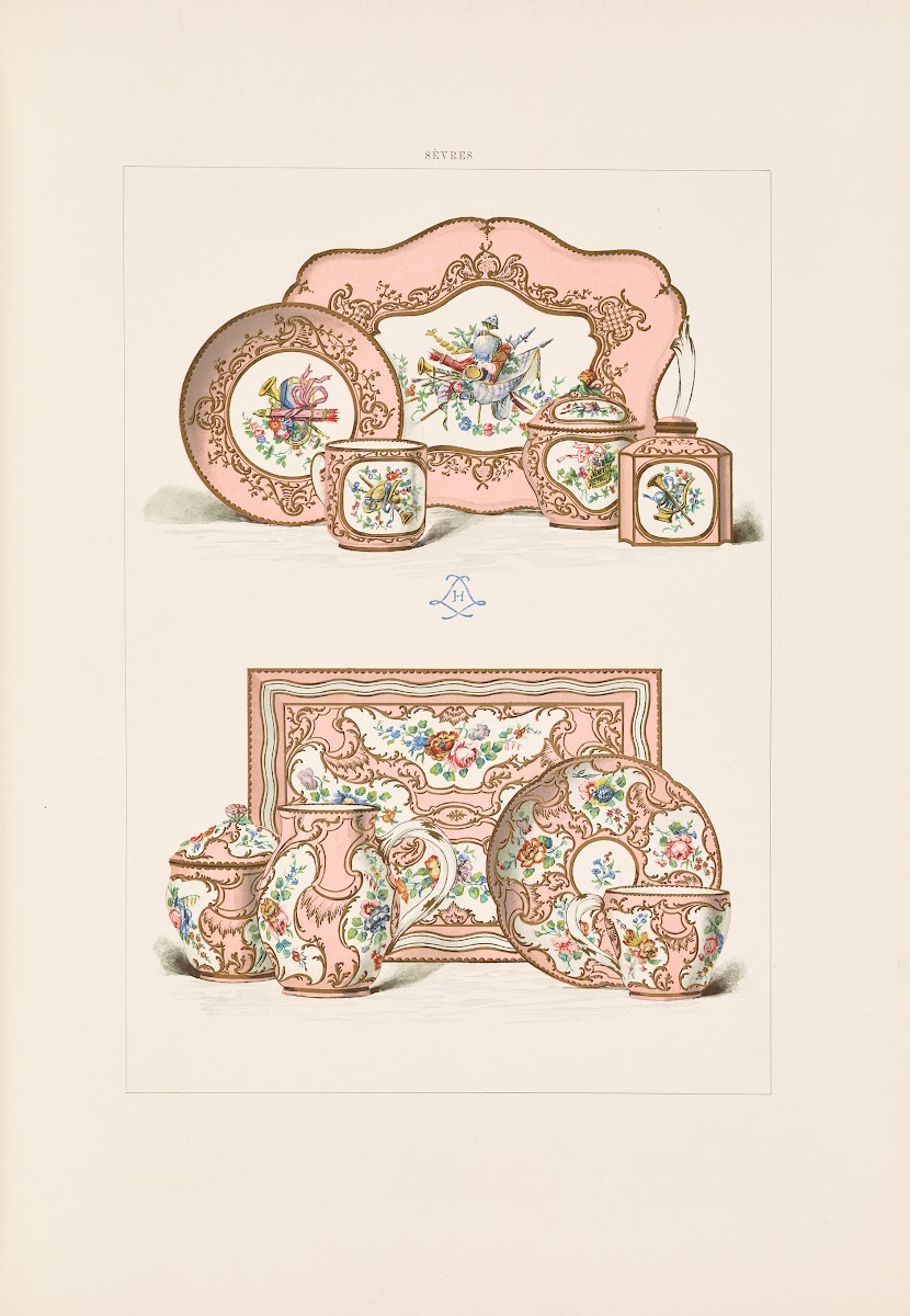The soft porcelain of Sevres Pl18 1892