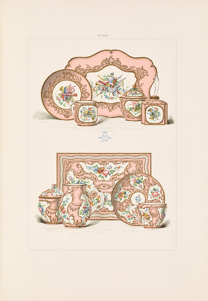 The soft porcelain of Sevres Pl18 1892