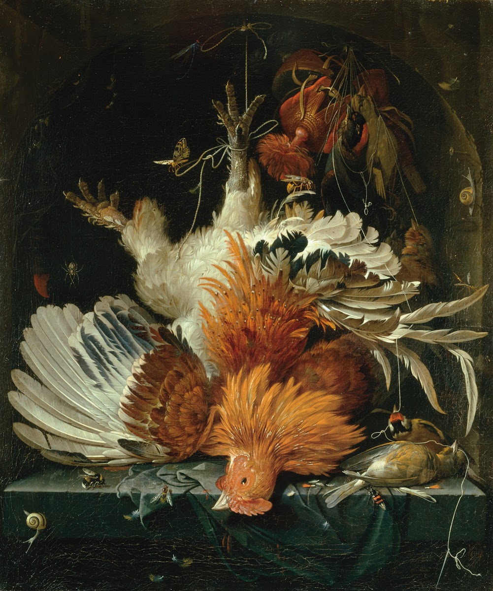 Still Life with Dead Poultry ca 1663 1664