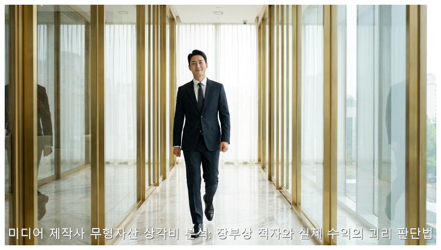 미디어 제작사 무형자산 상각비 분석: 장부상 적자와 실제 수익의 괴리 판단법 핵심 안내 및 분석 인포그래픽 (6)