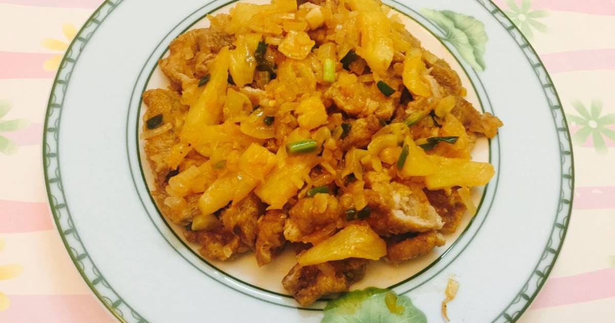 Thăn heo chua ngọt tuyệt ngon