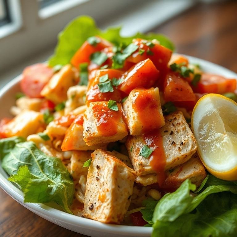 Fresh and Flavorful Southwestern Chicken Salad to Savor – Quick Homemade Dinner finished