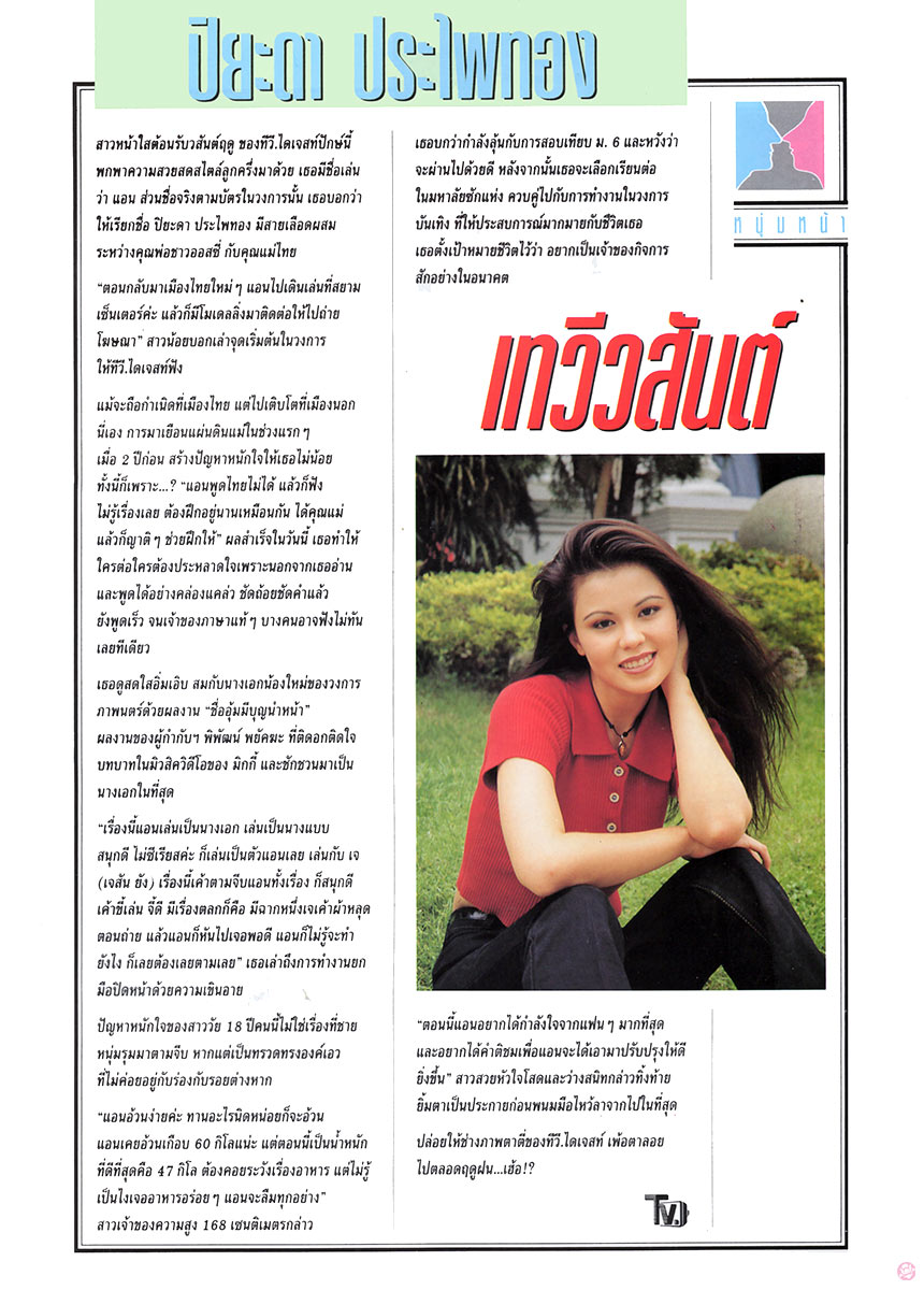  TV. ไดเจสท์ 36 : ปิยะดา ประไพทอง 