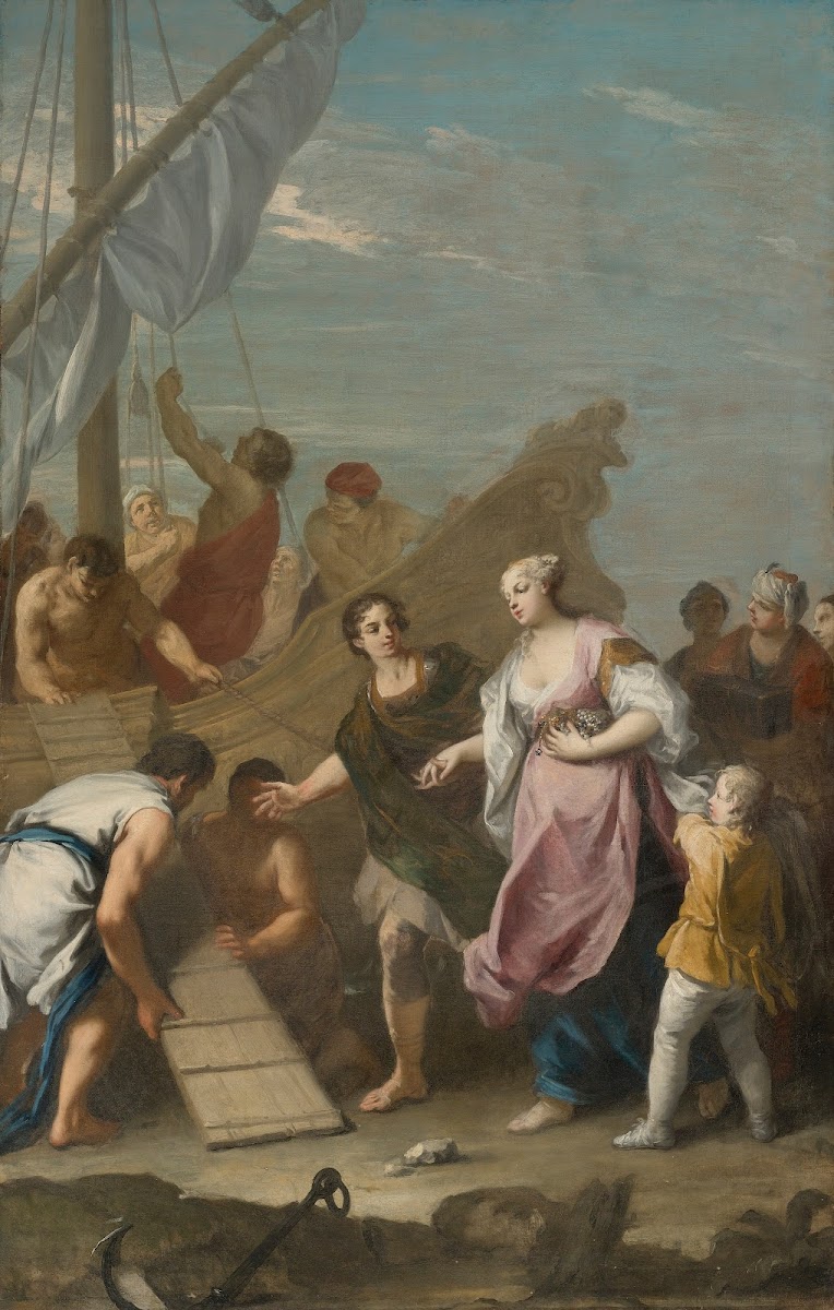 The Embarkation Of Helen Of Troy