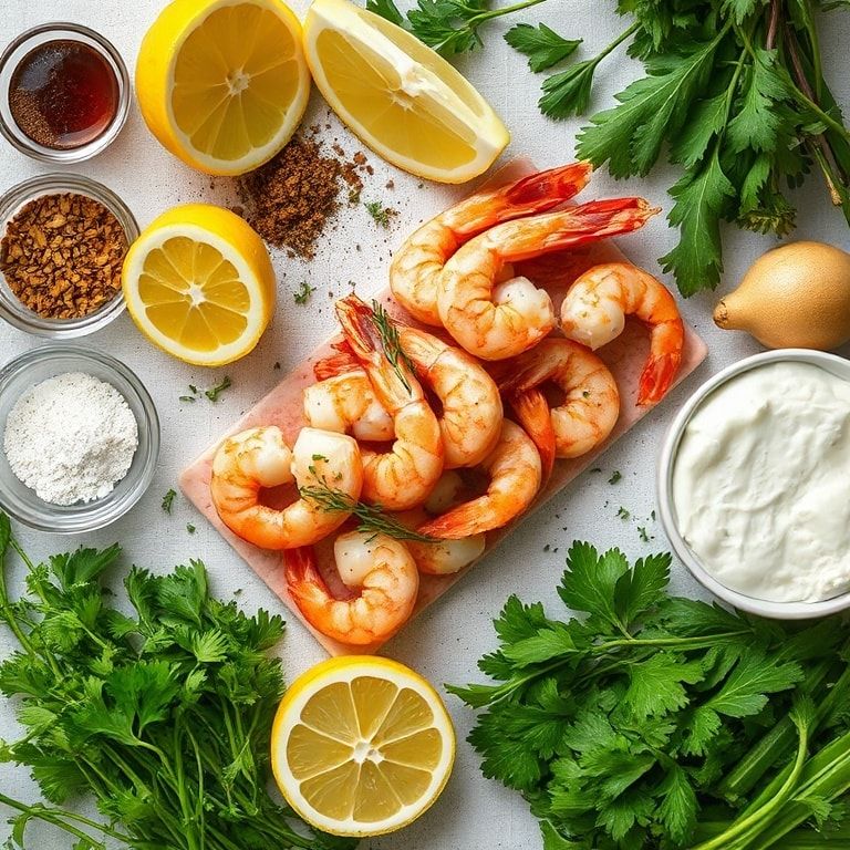 Ingredients for Grilled Shrimp with Lemon and Herbs Recipe – Easy, Flavor‑Packed Summer Dinner