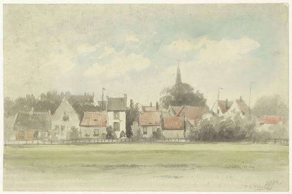 Rozenprieel van de Zuidzijde 1882