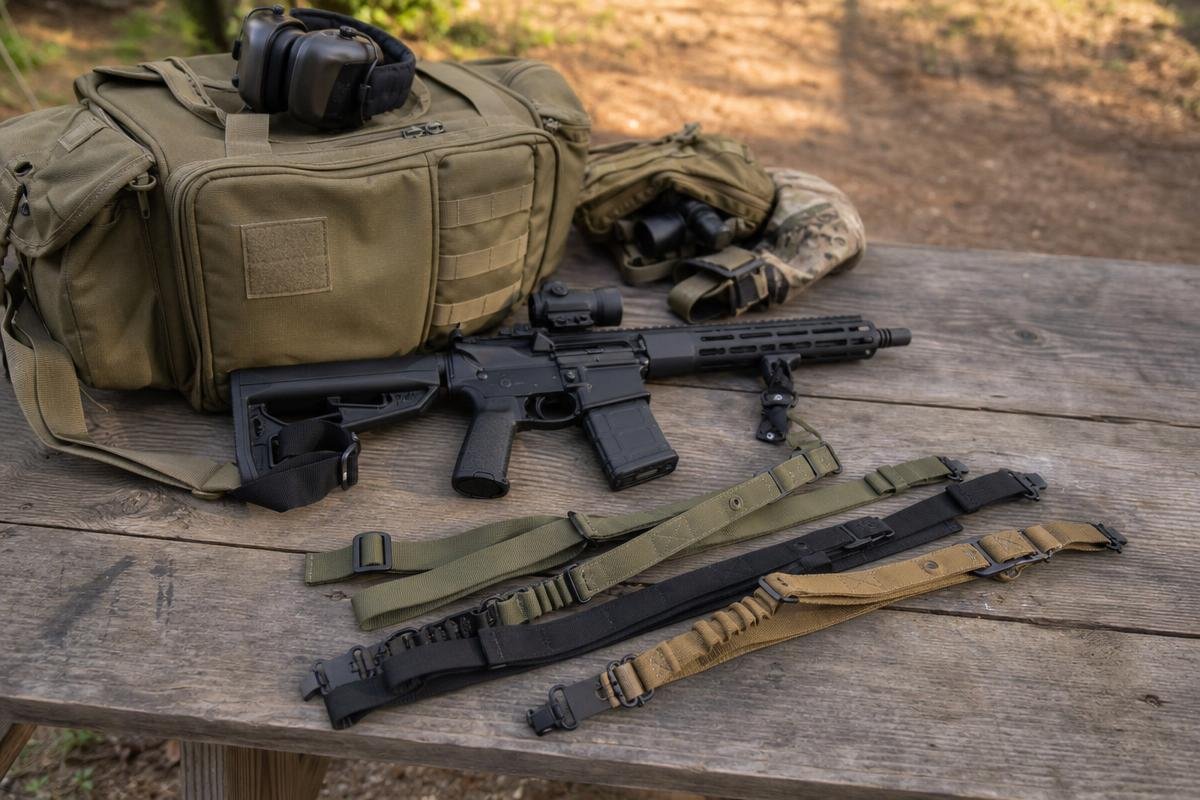 best AR-15 sling setups for range days hunting and long walks