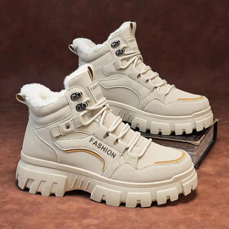 Insulated Men's Work Boots, Outdoor Booties