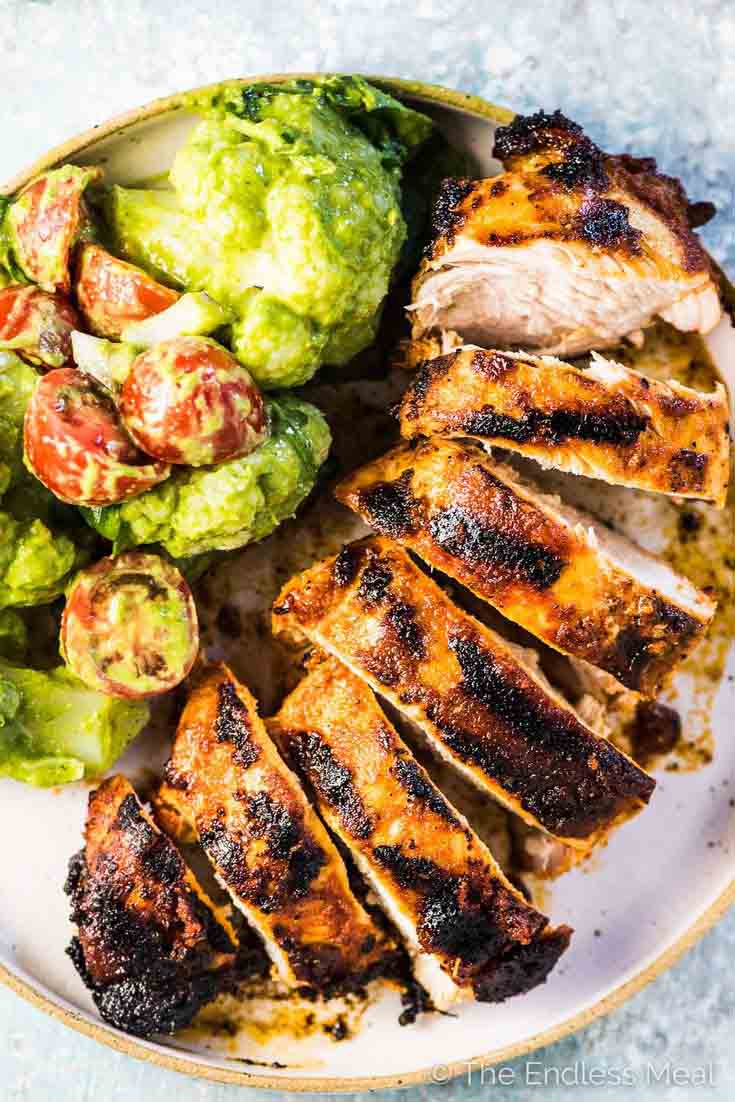 Pesto Grilled Chicken Breasts