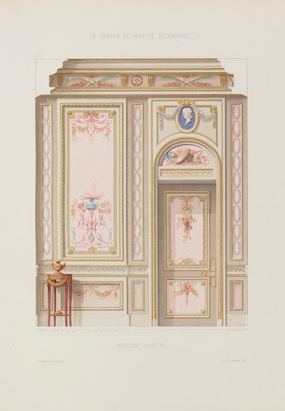 Boudoir Louis XVI 1910