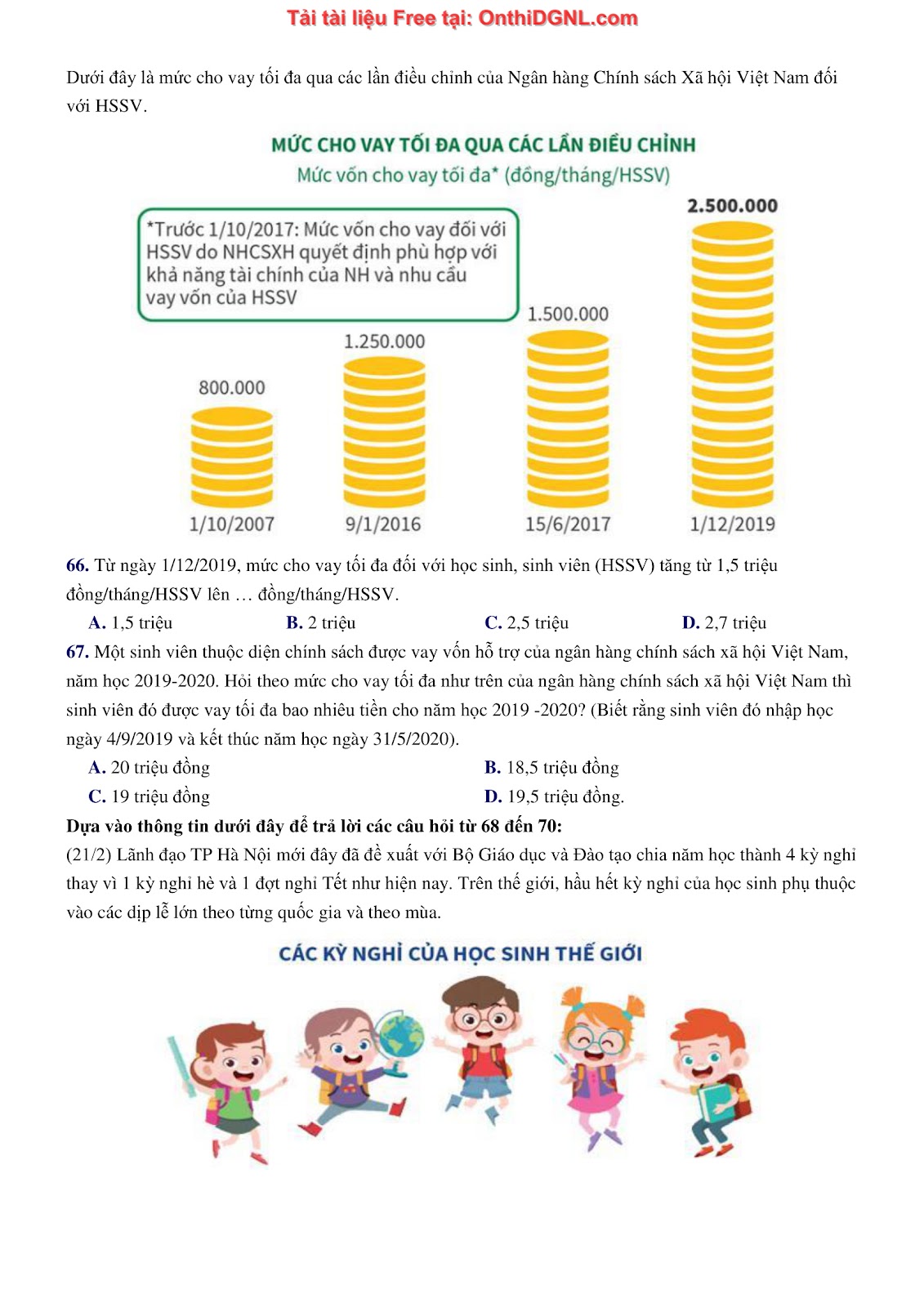 900 bài tập môn Toán - Ôn thi ĐGNL ĐHQG TP HCM Phần 14