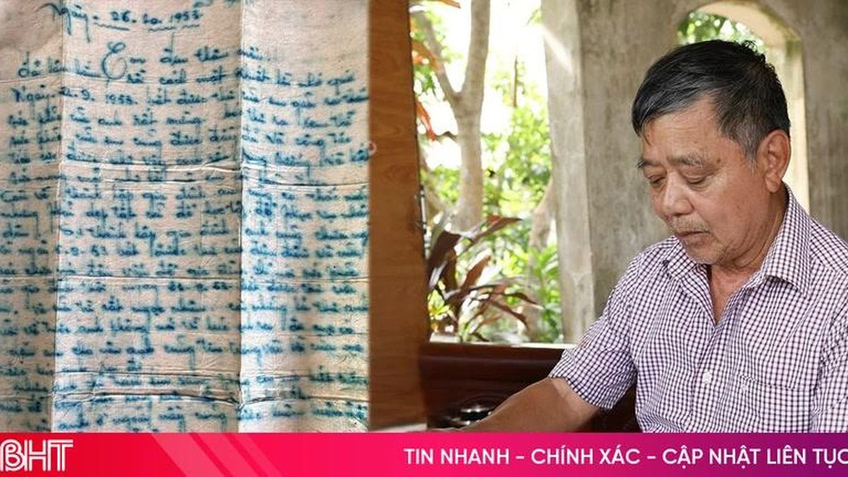Lá thư của những người đã hóa thành bất tử - Báo Hà Tĩnh
