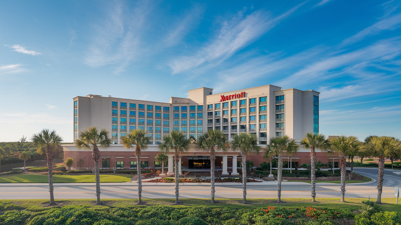 Distance from Airport to Marriott North Myrtle Beach