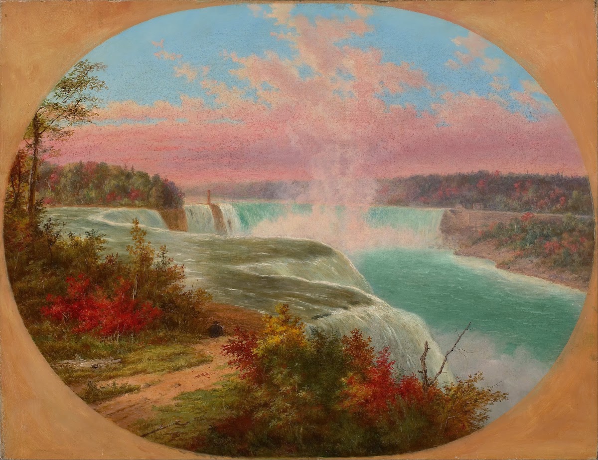 The Artist at Niagara 1858