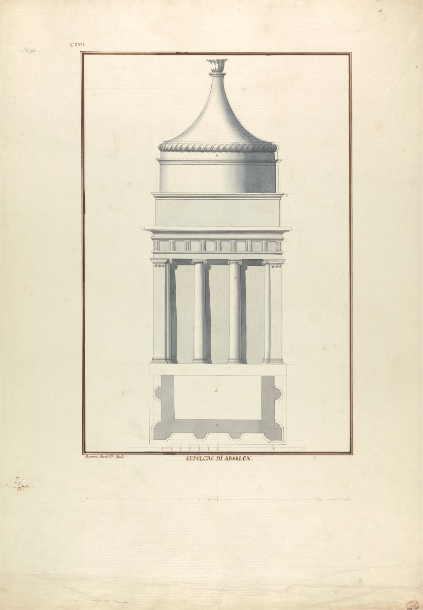 Sepolcro di Absalon ca 1750
